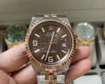 2026 Rolex Land-Dweller Mingzhu Movement Two Tone Rose Gold Watch 40mm